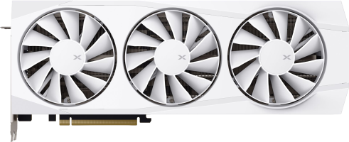 XFX QuickSilver AMD Radeon RX 9070 OC White Gaming Edition - Front