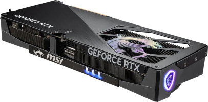 MSI GeForce RTX 5080 GAMING TRIO - Side
