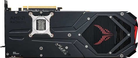 PowerColor Red Devil AMD Radeon RX 9070 XT - Rear
