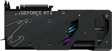 Gigabyte AORUS GeForce RTX 3080 XTREME - Rear