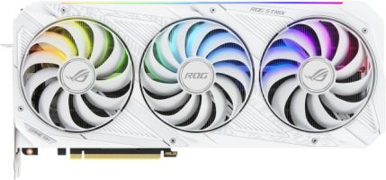 Asus ROG Strix GeForce RTX 3090 White Edition - Front