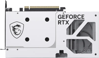 MSI GeForce RTX 5060 Ti VENTUS 2X OC WHITE PLUS - Rear