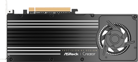 ASRock Intel Arc Pro B70 Creator - Rear