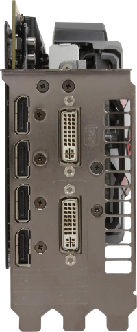 Asus ROG Matrix R9 280X Platinum - Outputs
