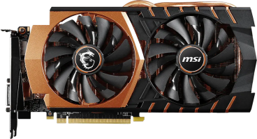 MSI GeForce GTX 970 Gaming Golden Edition - Front