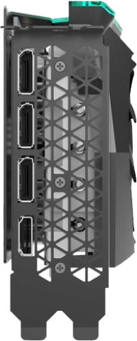 Zotac GeForce RTX 3070 Ti AMP Holo - Outputs