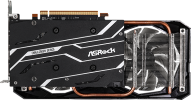 ASRock Radeon RX 6600 Challenger D - Rear