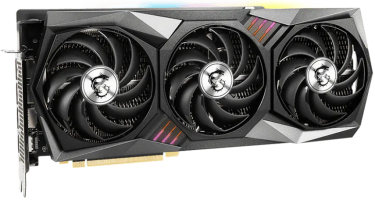 MSI GeForce RTX 3080 GAMING Z TRIO - Side