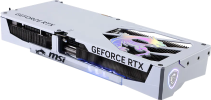 MSI GeForce RTX 5080 GAMING TRIO WHITE - Side