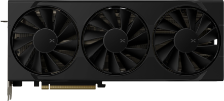 XFX Swift AMD Radeon RX 9070 XT Triple Fan Gaming Edition - Front