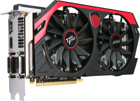 MSI GeForce GTX 760 Gaming OC - Side