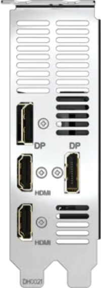 Gigabyte GeForce RTX 5050 OC Low Profile - Outputs