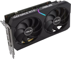 Asus Dual GeForce RTX 3060 8GB - Side