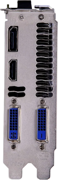 MSI GeForce GTX 660 Twin Frozr OC - Outputs