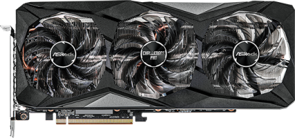 ASRock Radeon RX 6750 XT Challenger Pro OC - Front