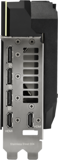 Asus ROG Strix GeForce RTX 3090 - Outputs