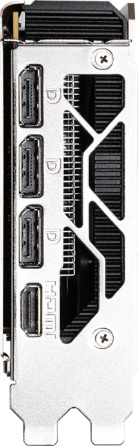 MSI GeForce RTX 5060 INSPIRE 2X OC - Outputs