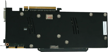 Asus ROG Matrix HD 5870 Platinum - Rear