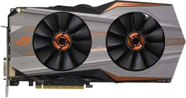 Asus ROG Matrix GTX 980 Ti Platinum - Front