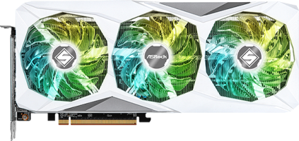 ASRock Radeon RX 7600 Steel Legend OC - Front