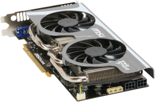 MSI GeForce GTX 460 Hawk - Side