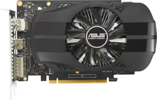 Asus Phoenix GeForce GTX 1650 EVO OC Edition - Front