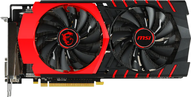 MSI Radeon R9 390 GAMING 8G - Front
