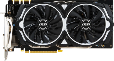 MSI GeForce GTX 1070 Ti ARMOR - Front