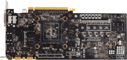 Zotac GeForce GTX 680 - Rear