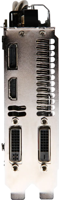 MSI GeForce GTX 680 Twin Frozr - Outputs