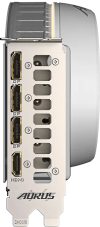 Gigabyte AORUS GeForce RTX 5080 INFINITY WOOD - Outputs