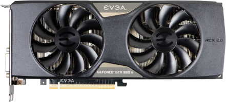 EVGA GeForce GTX 980 Ti SC - Front