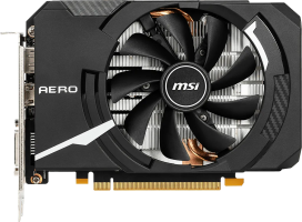 MSI GeForce GTX 1660 SUPER AERO ITX OC - Front