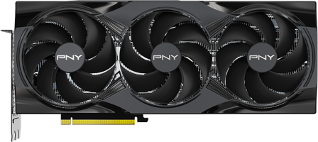 PNY GeForce RTX 5090 Overclocked Triple Fan - Front