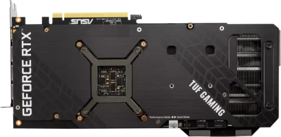 Asus TUF Gaming GeForce RTX 3070 Ti OC Edition - Rear