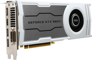 MSI GeForce GTX 980 Ti V1 - Side