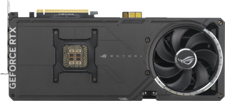 Asus ROG Astral GeForce RTX 5090 BTF Edition - Rear