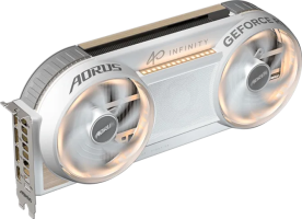 Gigabyte AORUS GeForce RTX 5080 INFINITY WOOD - Side