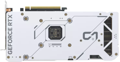 Asus Dual GeForce RTX 4070 White OC Edition - Rear