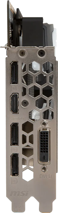 MSI GeForce GTX 1070 Ti ARMOR - Outputs