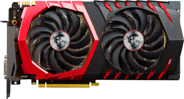 MSI GeForce GTX 1070 Ti GAMING - Front