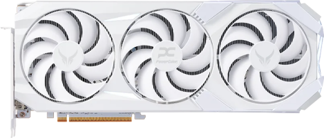PowerColor Red Devil Spectral White AMD Radeon RX 9070 XT - Front