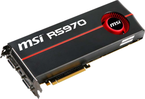 MSI Radeon HD 5970 - Side