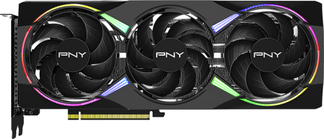 PNY GeForce RTX 5060 Ti EPIC-X RGB Overclocked Triple Fan - Front