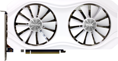 Sparkle Intel Arc A750 ROC Luna OC Edition - Front