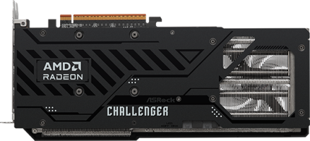 ASRock AMD Radeon RX 9070 Challenger - Rear