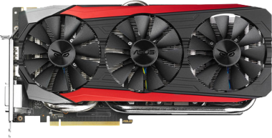 Asus STRIX GTX 980 Ti DirectCU III OC - Front
