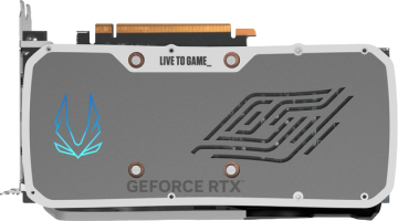 Zotac GeForce RTX 4070 SUPER Twin Edge - Rear