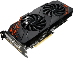 Gigabyte GeForce GTX 1070 Ti WINDFORCE - Side