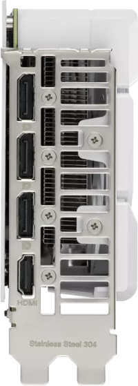 Asus Dual GeForce RTX 4070 EVO White Edition - Outputs